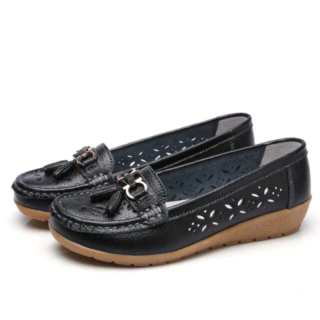 Women's Breathable Moccasins - Comfort - Orthopedic