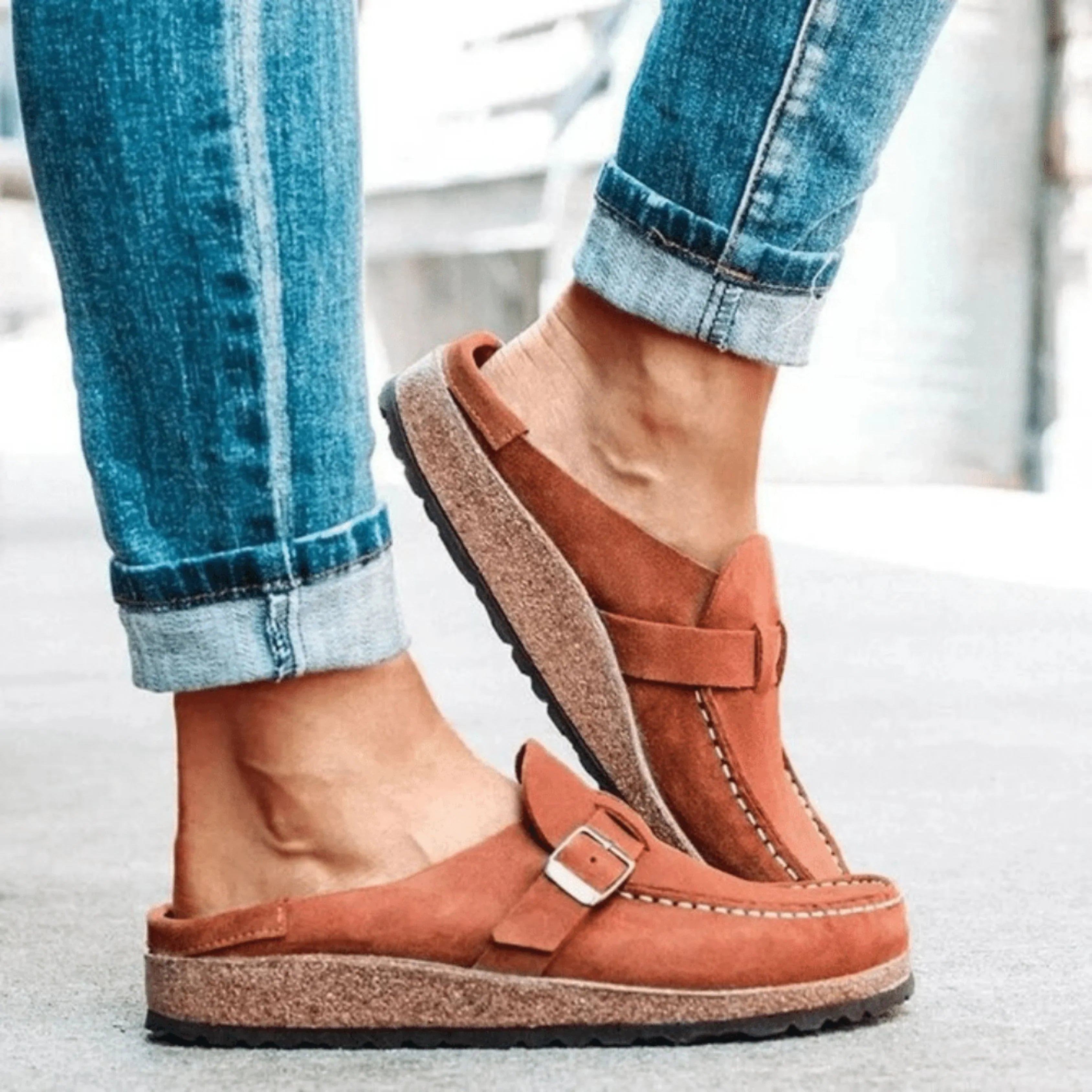 Women's Orthopedic Slip-Ons | Memory Foam Insole, Arch Support