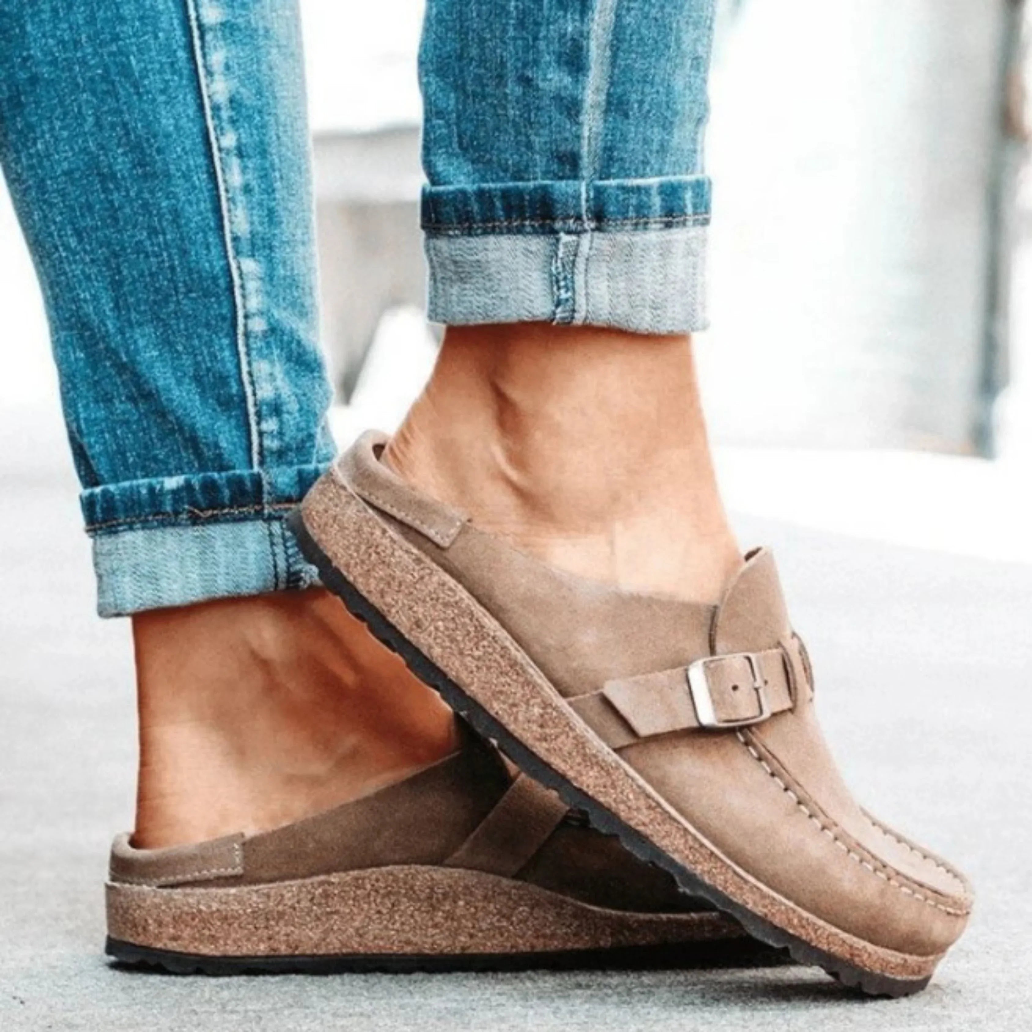 Women's Orthopedic Slip-Ons | Memory Foam Insole, Arch Support