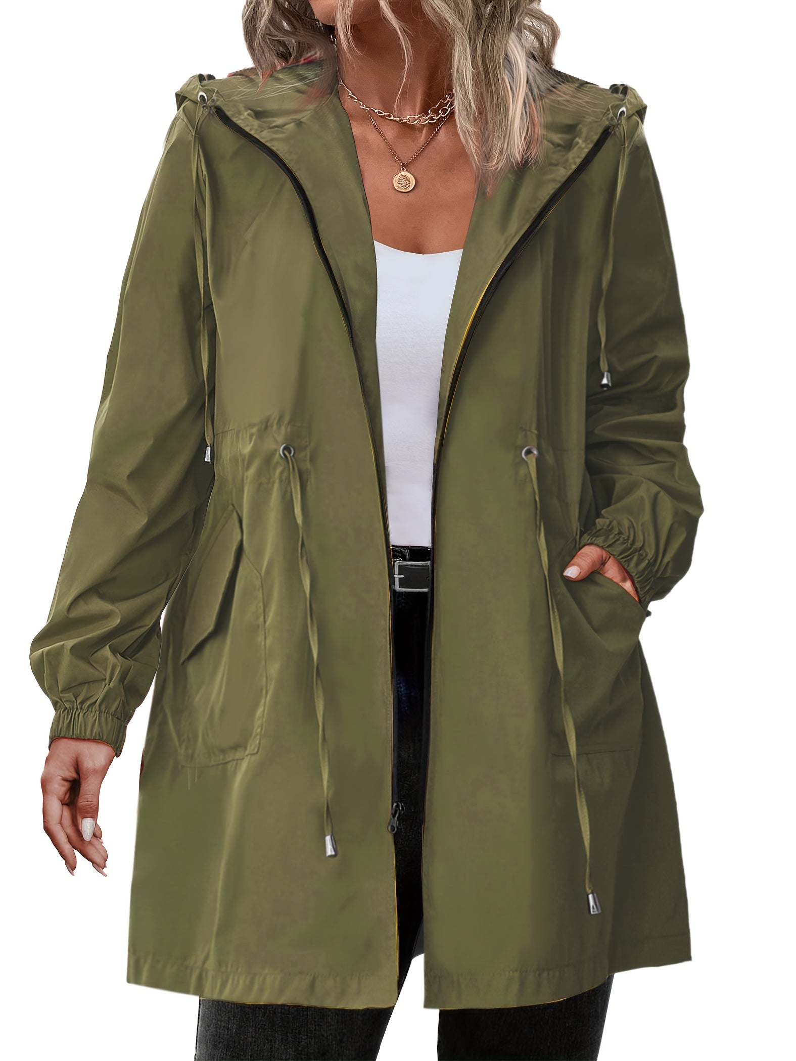 Women's Rainwear Collection | Plus Size, With Hood and Zipper