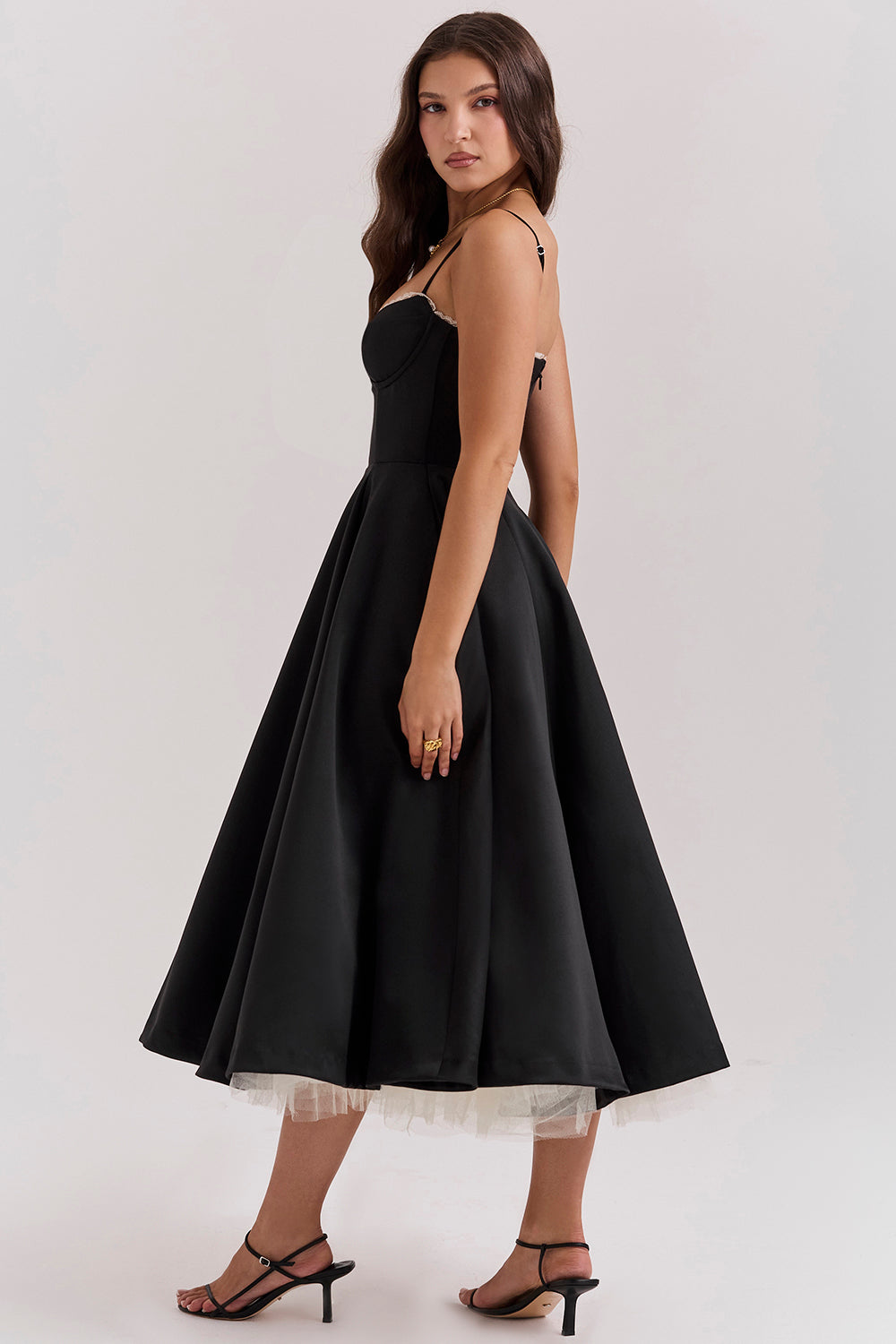 Midi Cocktail Dress Pink - Elegant for Women