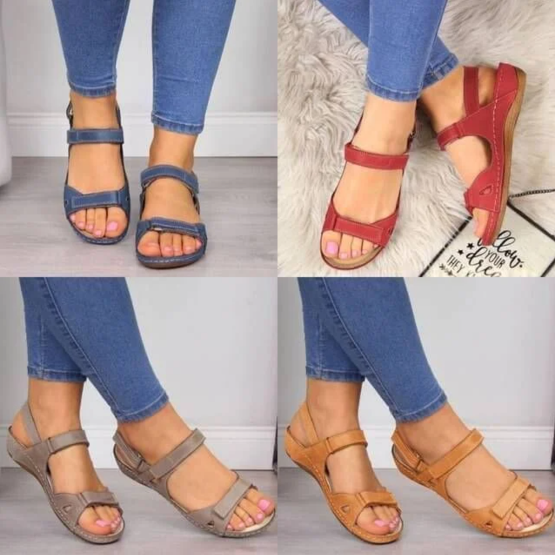 Orthopedic sandals for women open-toe premium