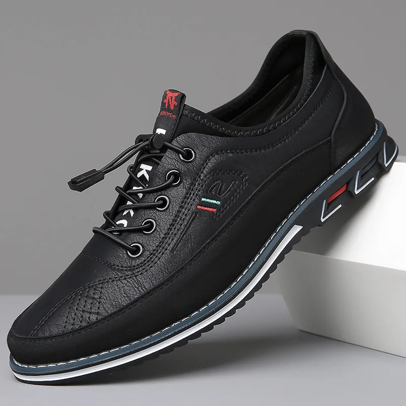 Men's leather Oxford shoes - Classic design