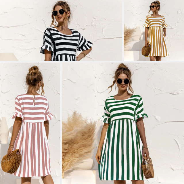 Emilia | Striped summer dress