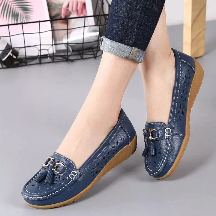 Women's Breathable Moccasins - Comfort - Orthopedic