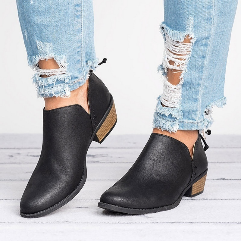 Ankle Boots | Vintage Style, High-Quality Leather, Women's Shoes