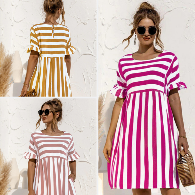 Emilia | Striped summer dress