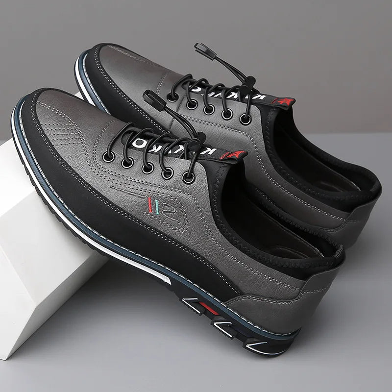 Men's lace-up shoes flexible lightweight everyday shoes