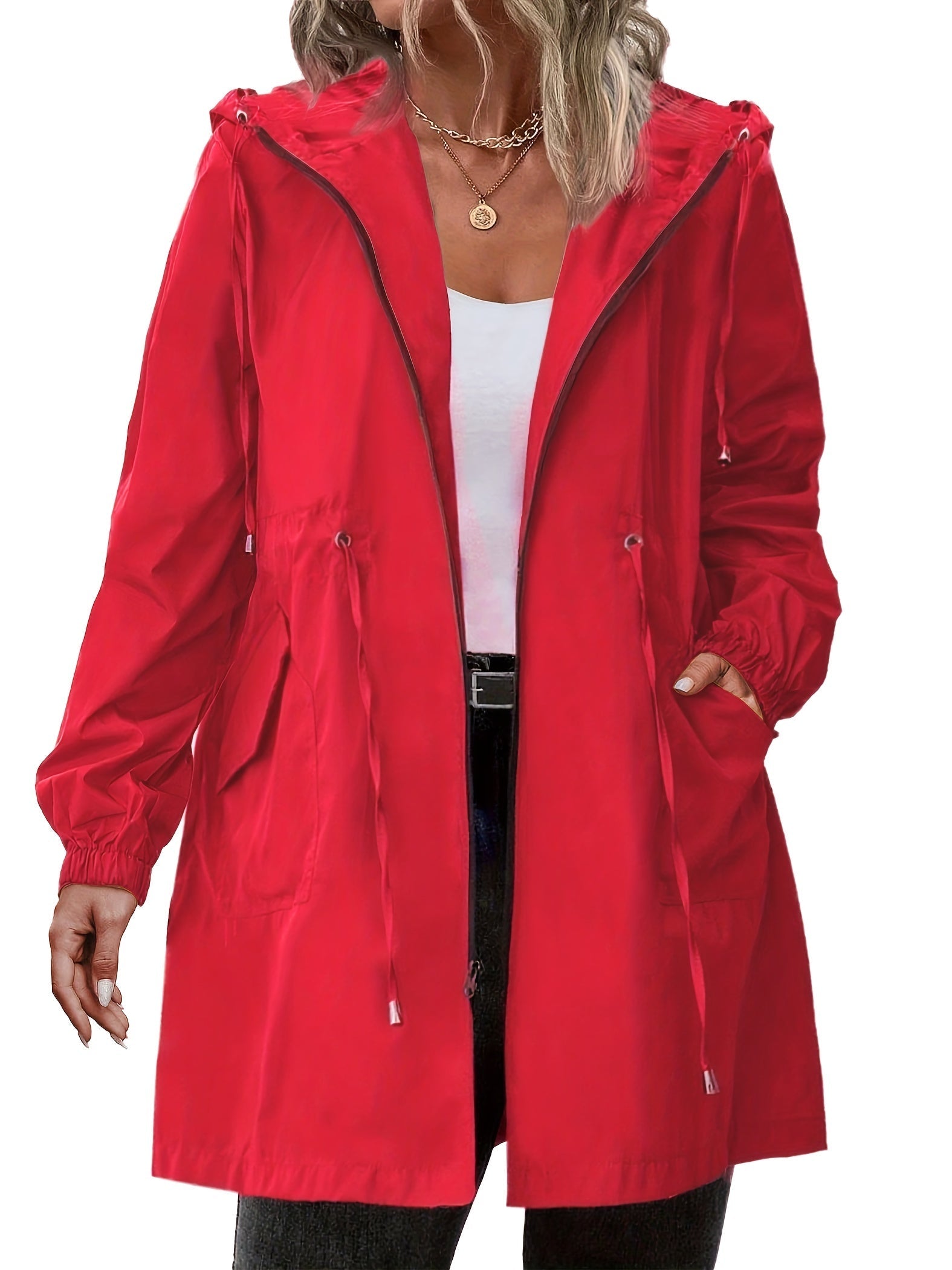Women's Rainwear Collection | Plus Size, With Hood and Zipper