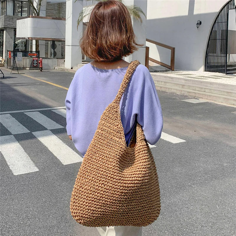 Roksana - Handmade woven shoulder bag