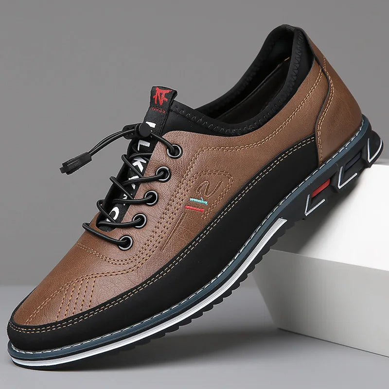 Men's lace-up shoes flexible lightweight everyday shoes