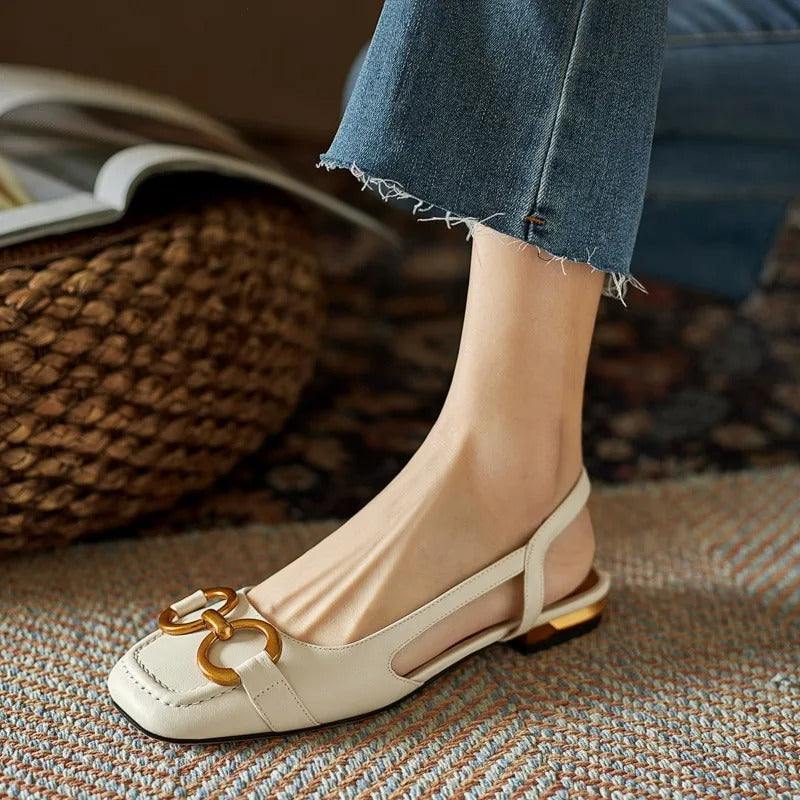 Women's - Elegant Vintage Sandals - Comfortable and Stylish Footwear for Every Occasion