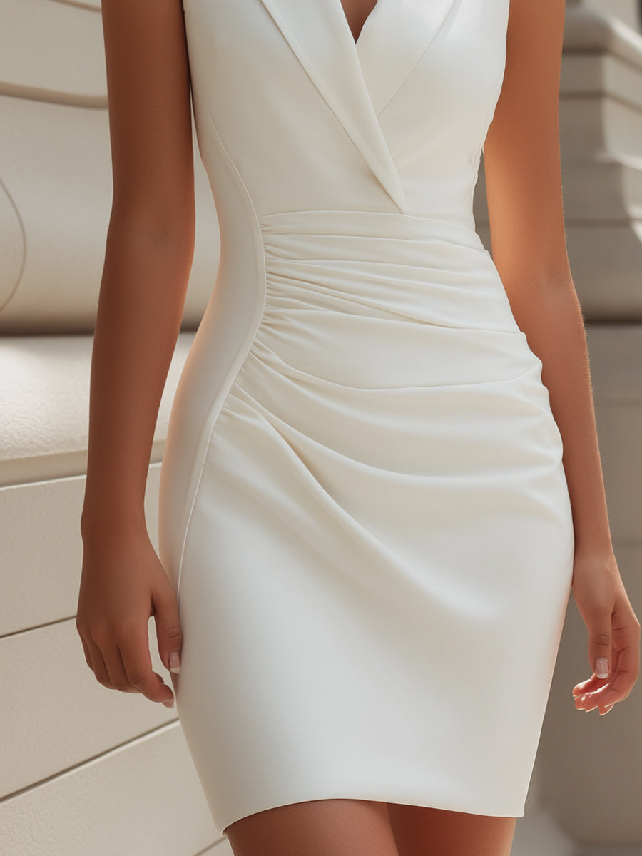 Women's Mini Jacket | Strapless, Refurbished, White