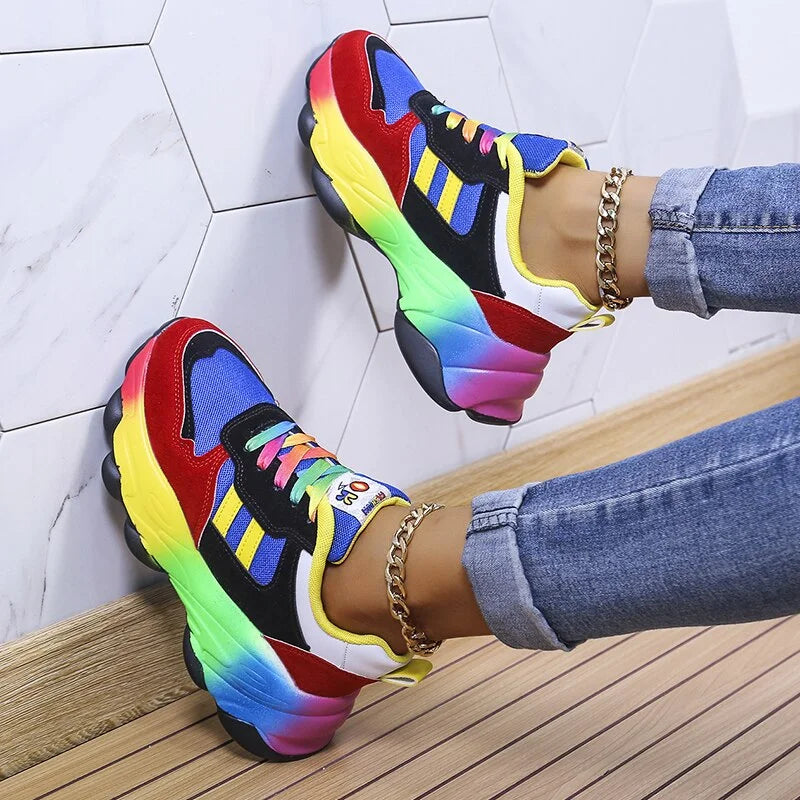 Women's training shoes breathable high support