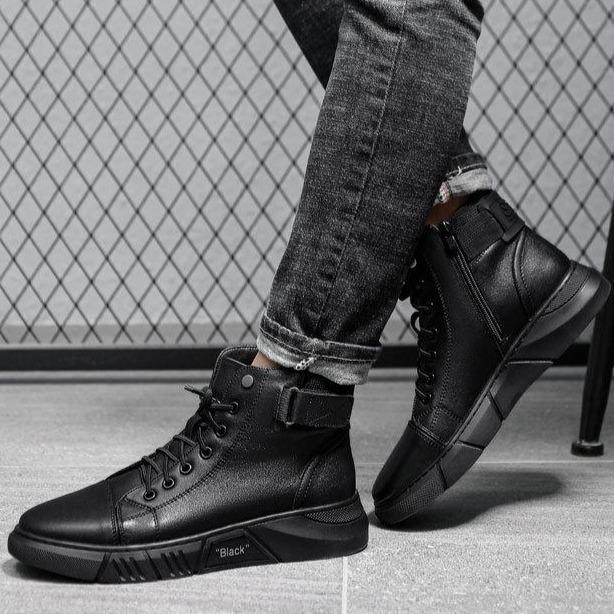 Men's leather shoes classic high quality