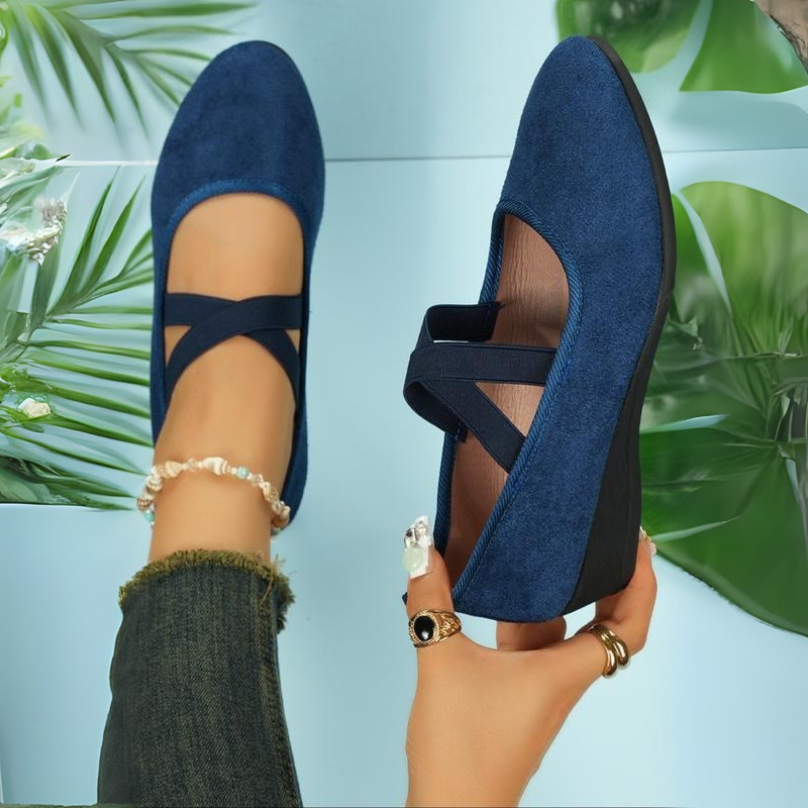 Women's Closed Wedge Ballerinas | Comfortable Fit for Daily Wear