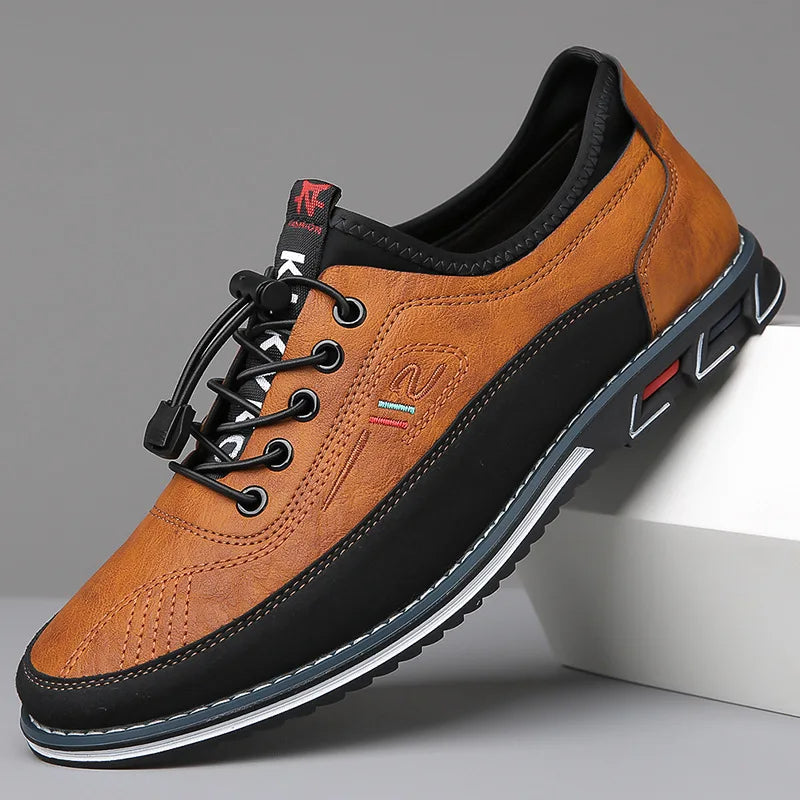 Men's leather Oxford shoes - Classic design