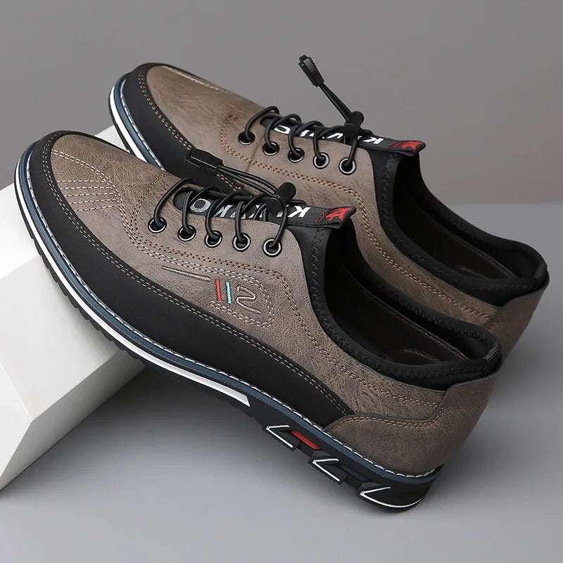 Men's leather Oxford shoes - Classic design