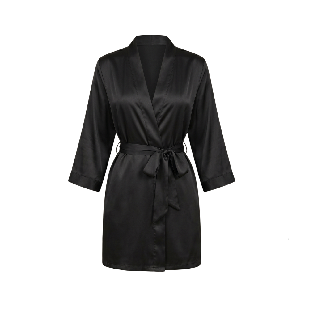 Silk blouse | Noémie | Soft fabric, ribbon tie