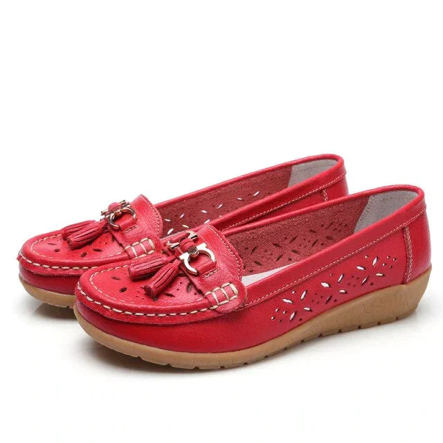 Women's Breathable Moccasins - Comfort - Orthopedic