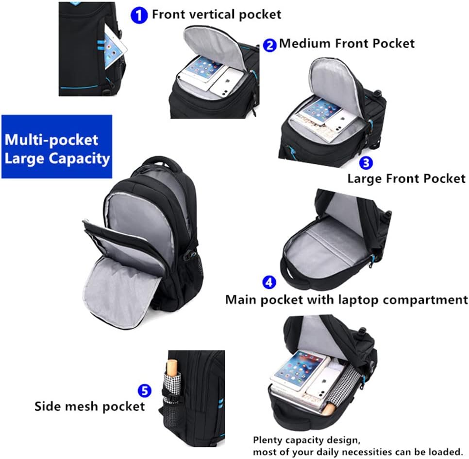 School backpack on wheels for boys – Convertible trolley backpack