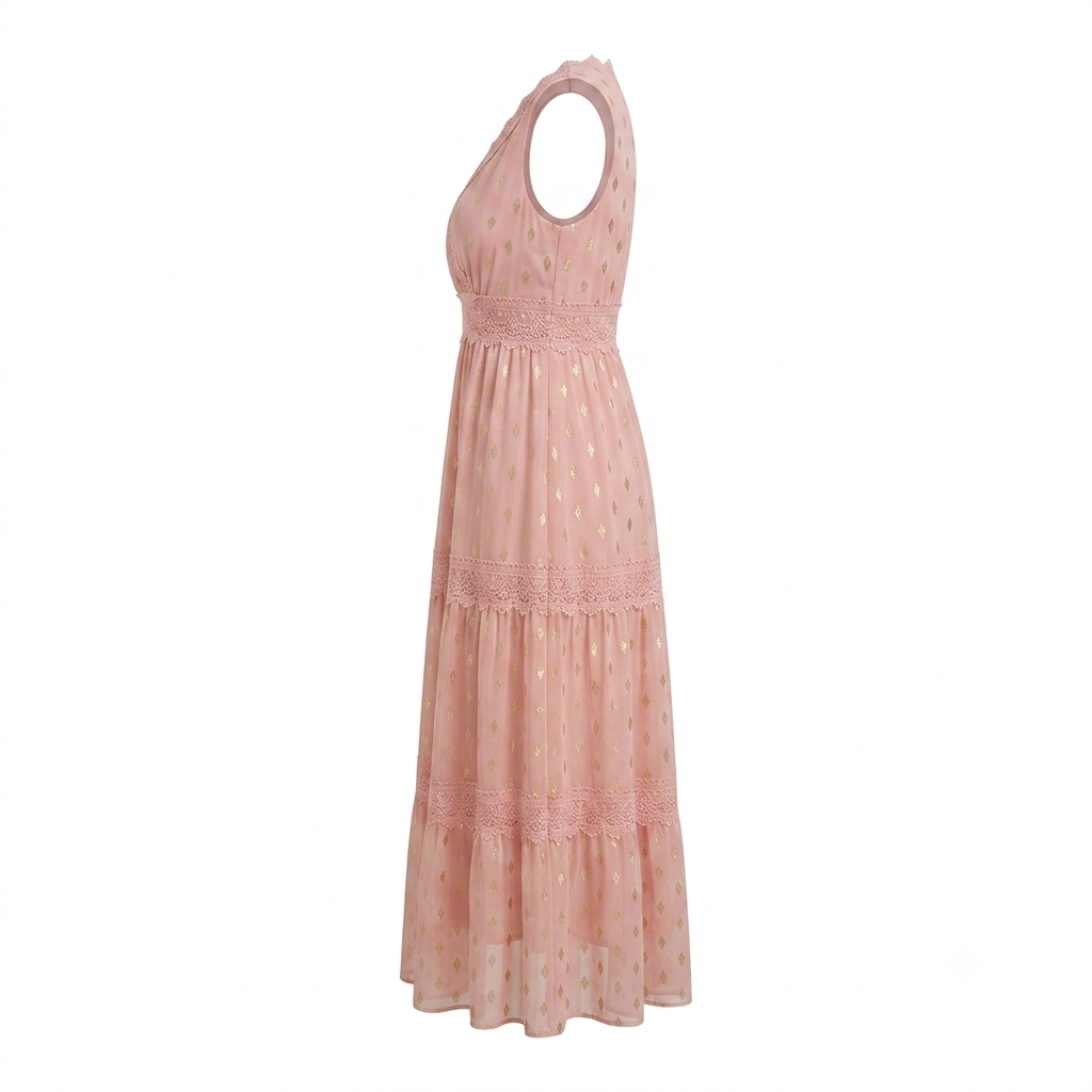 Nina - Long elegant dress - Sophisticated lace
