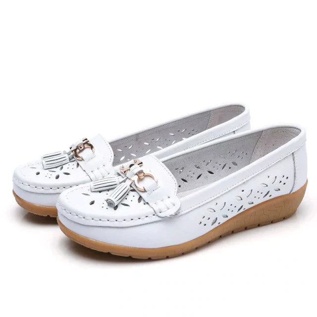 Women's Breathable Moccasins - Comfort - Orthopedic