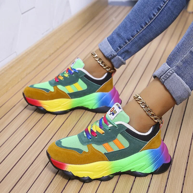 Women's training shoes breathable high support