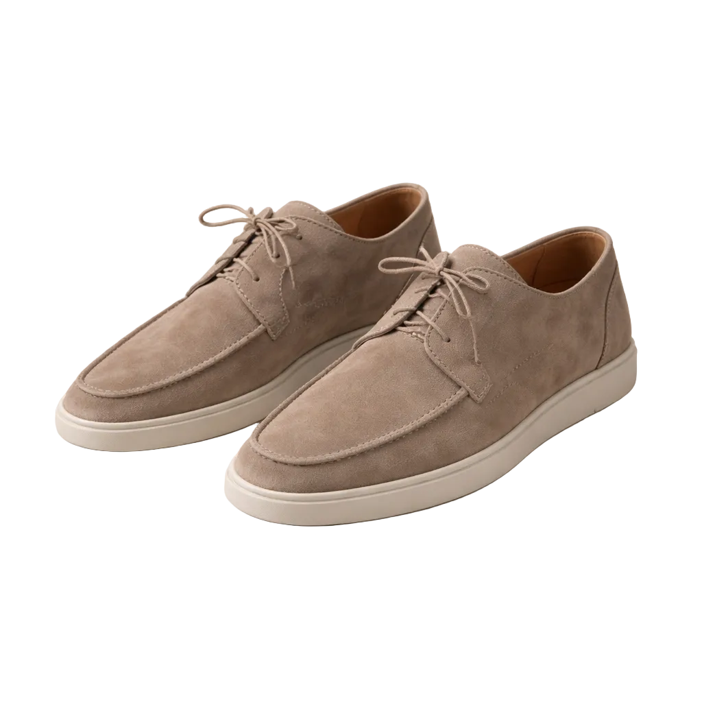 Men's moccasins | Leather, ankle-high | Closed toe