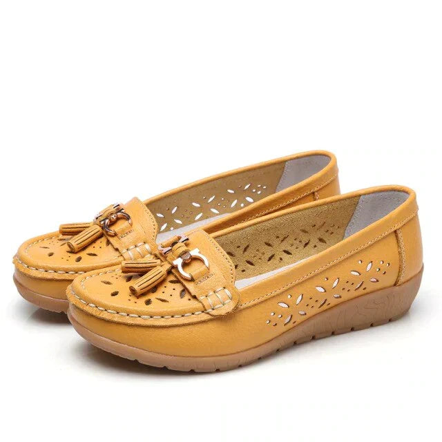 Women's Breathable Moccasins - Comfort - Orthopedic