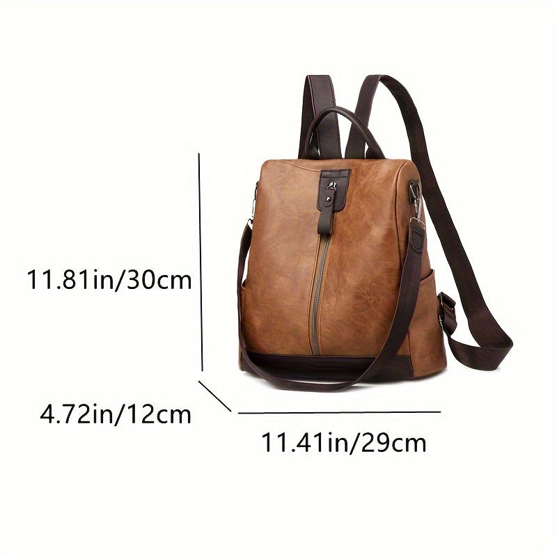 Women's backpack | Anti-theft, vegan | City backpack