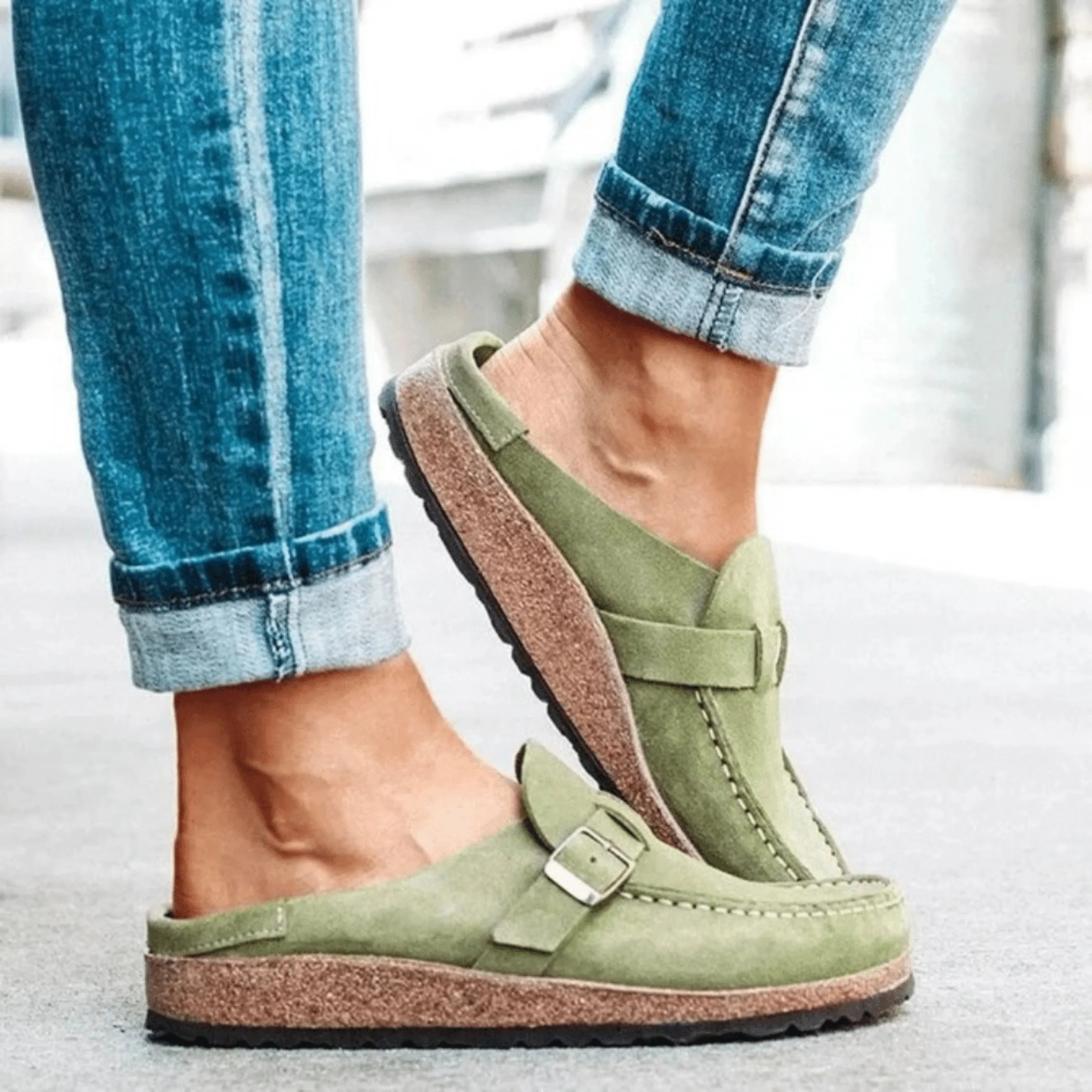 Women's Orthopedic Slip-Ons | Memory Foam Insole, Arch Support
