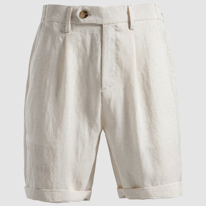 Men's shorts | Lyocell-blended, pleated front