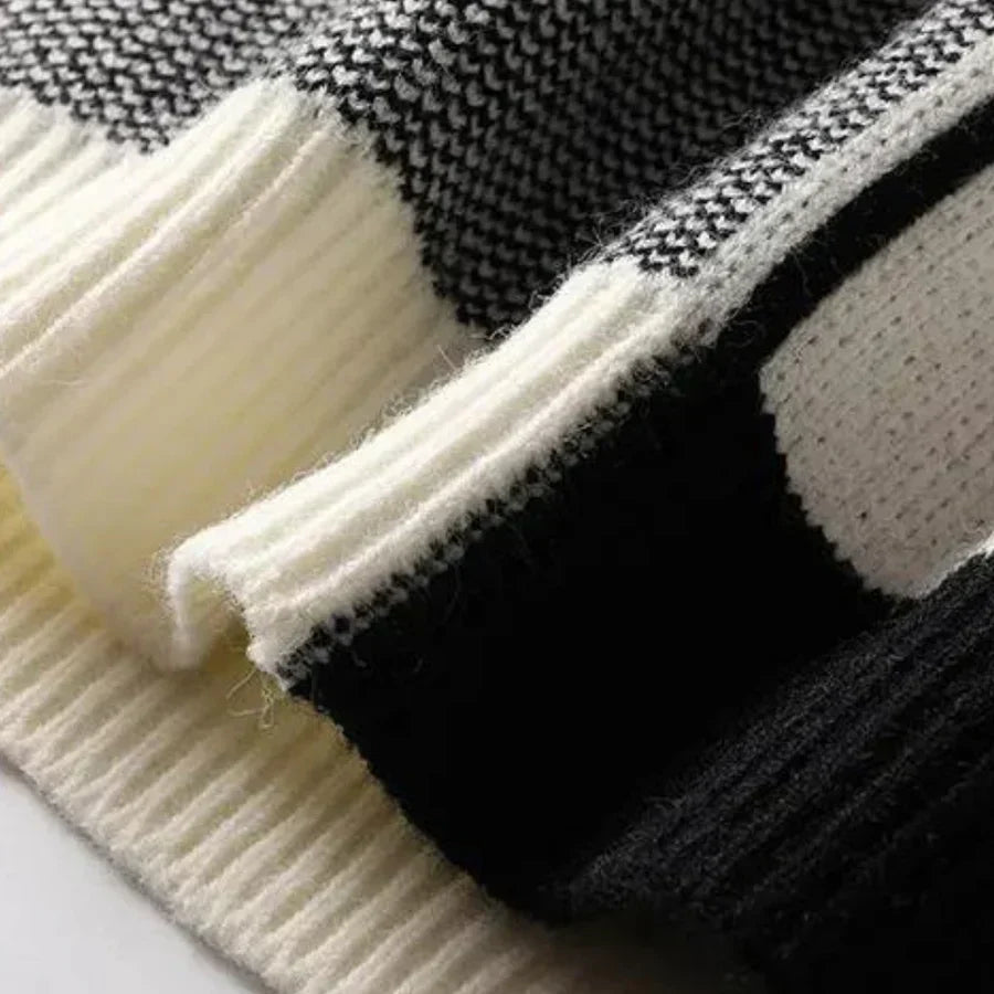 Men's Warm Sweater - Soft Knit - Classic Style