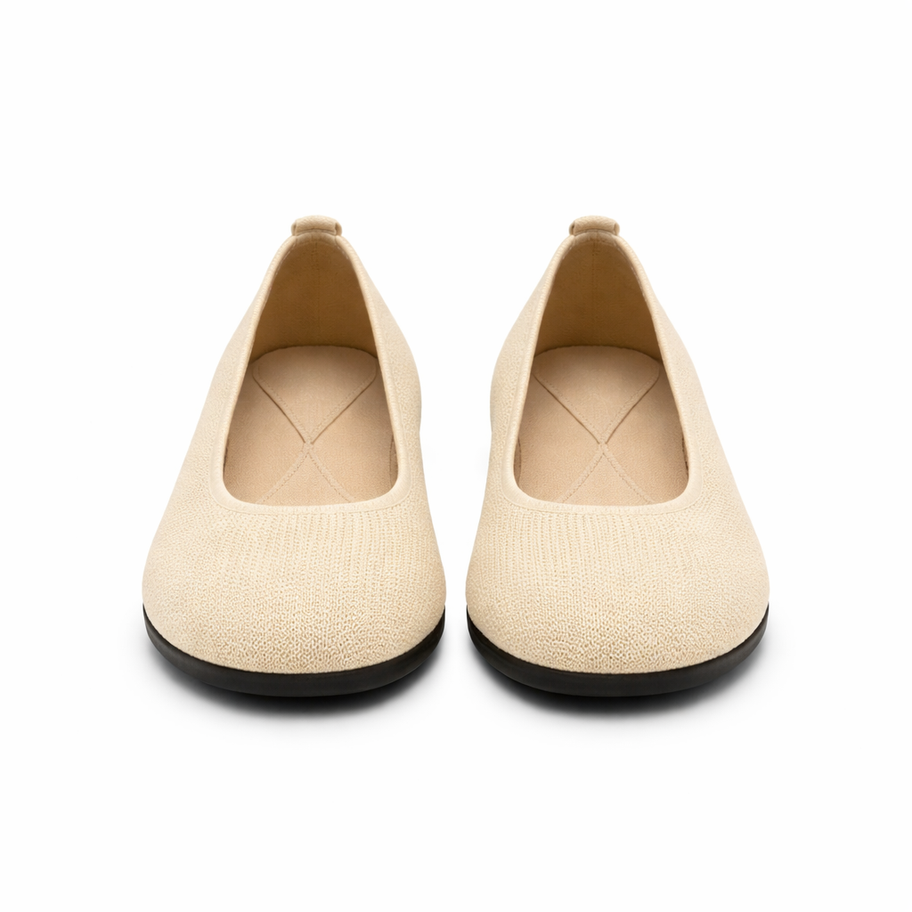 Women's ballet shoes orthopedic with arch support easy to wear
