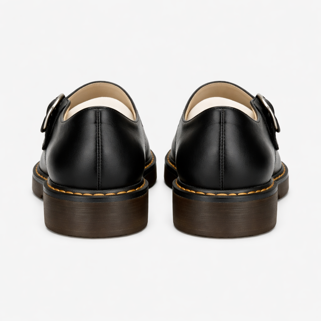Women's Mary Jane shoes | Round toe, loop strap | Comfortable sole