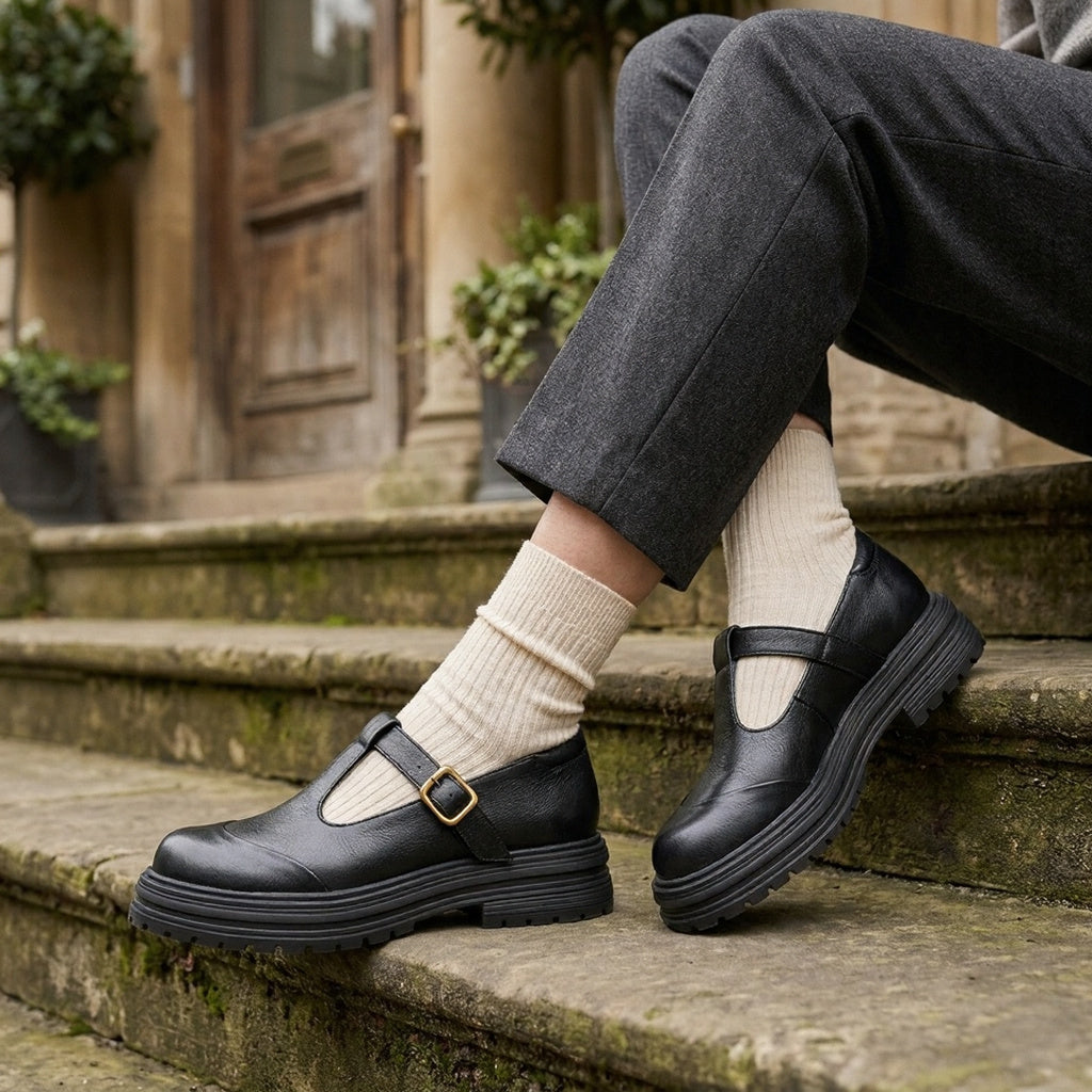 Women's Mary Jane Shoes | Comfortable Orthopedic Support | Vintage Style