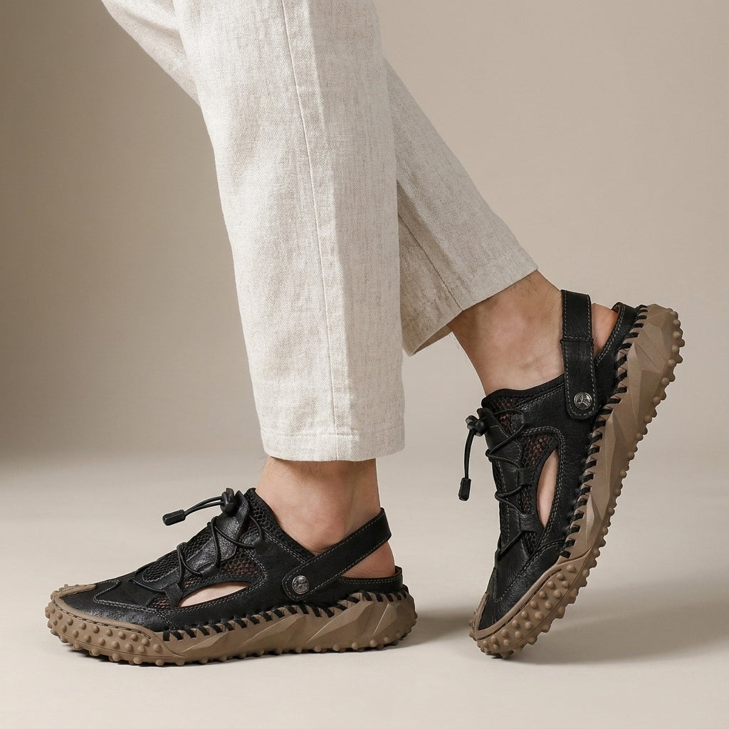 Men's Slip-On Shoes | Mesh, Grip Sole | Summer
