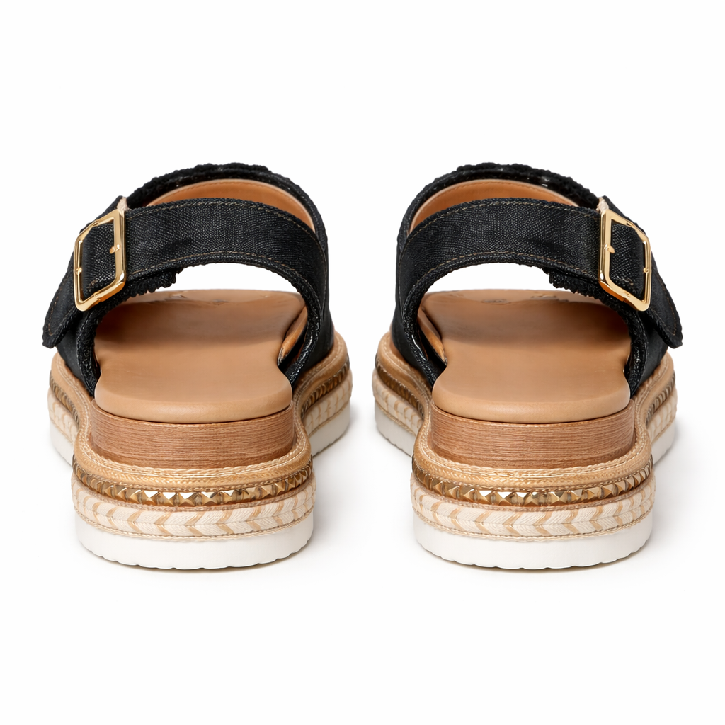 Denim Shoes Flat Sole | Comfortable Casual Rubber Sole Shoes