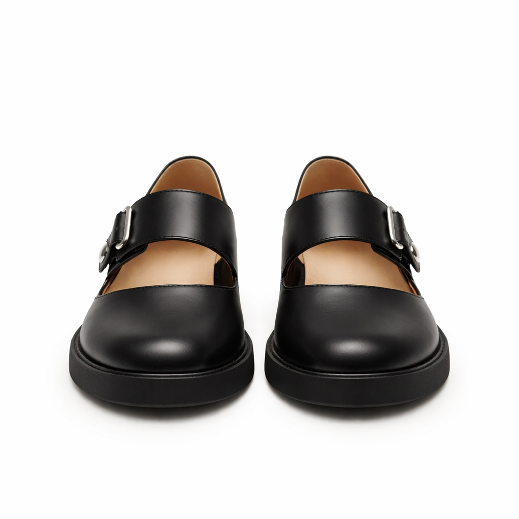 Women's Mary Jane shoes | Orthopedic comfort | Black, Strap