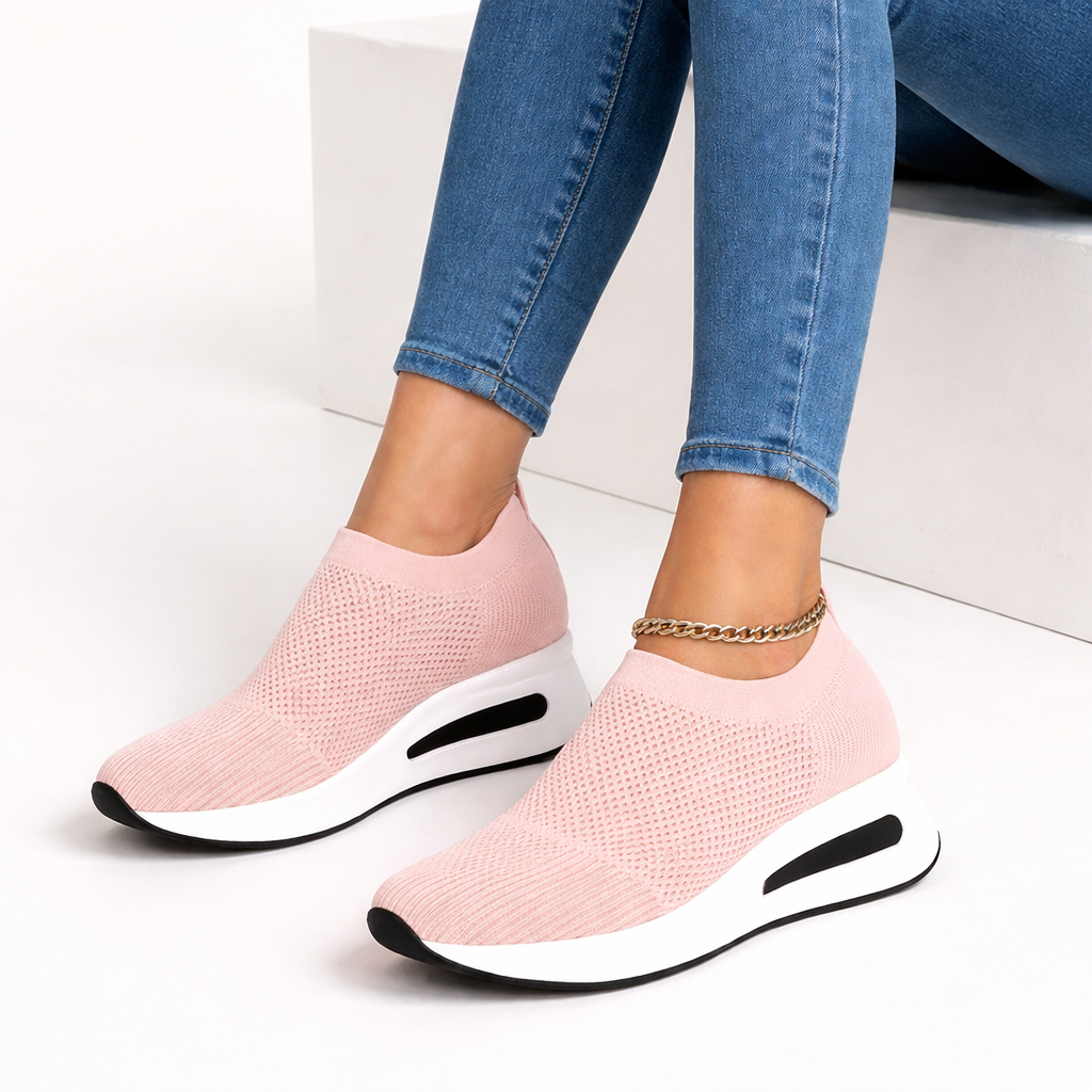 Women's Cuneiform Sneakers Breathable | Stylish, Comfortable