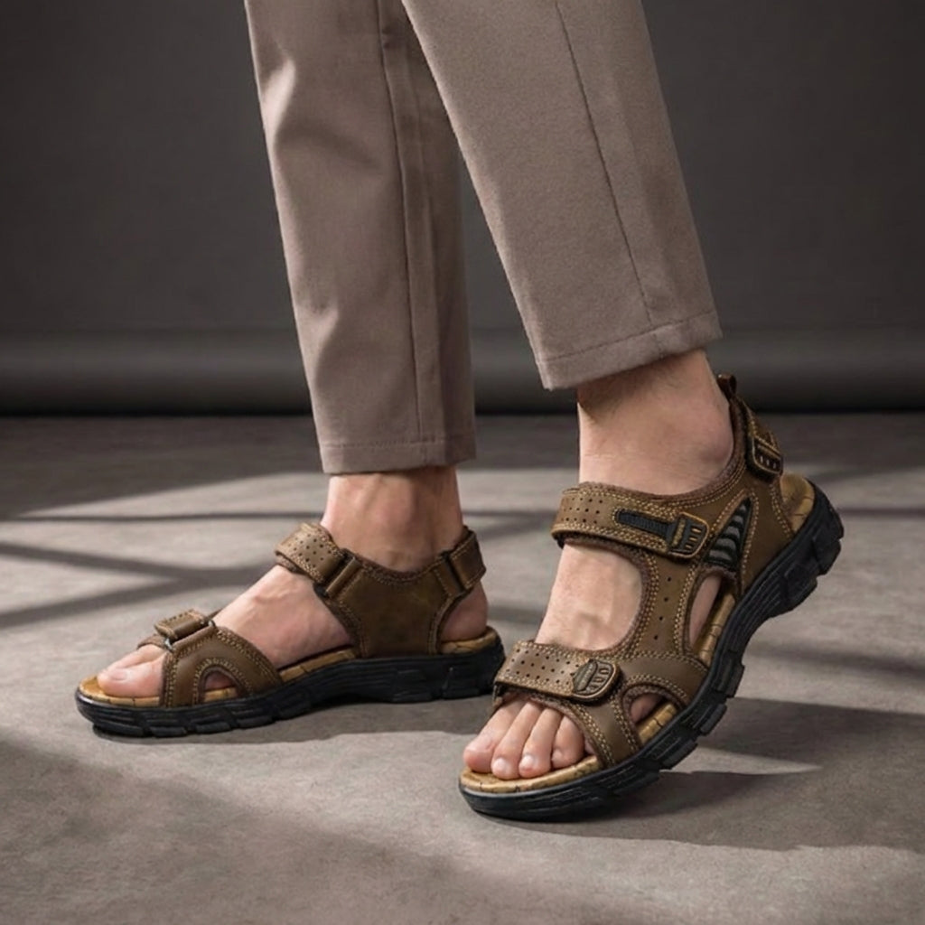 Men's sandals | adjustable straps, sturdy sole