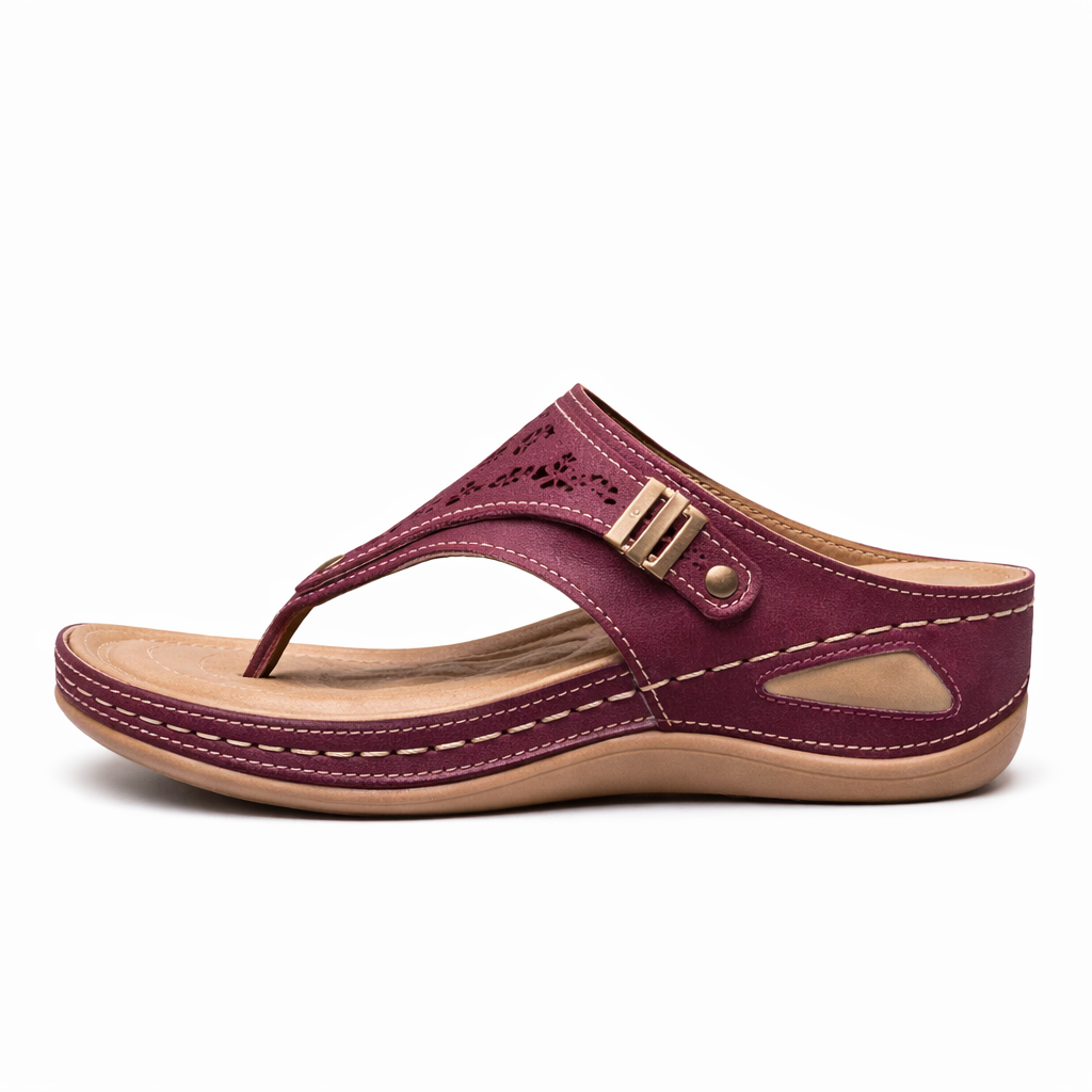 Women's Orthopedic Wedge Sandals | Ergonomic Support, Elegant Design