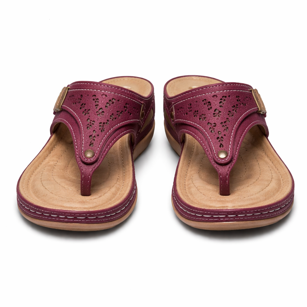 Women's Orthopedic Wedge Sandals | Ergonomic Support, Elegant Design