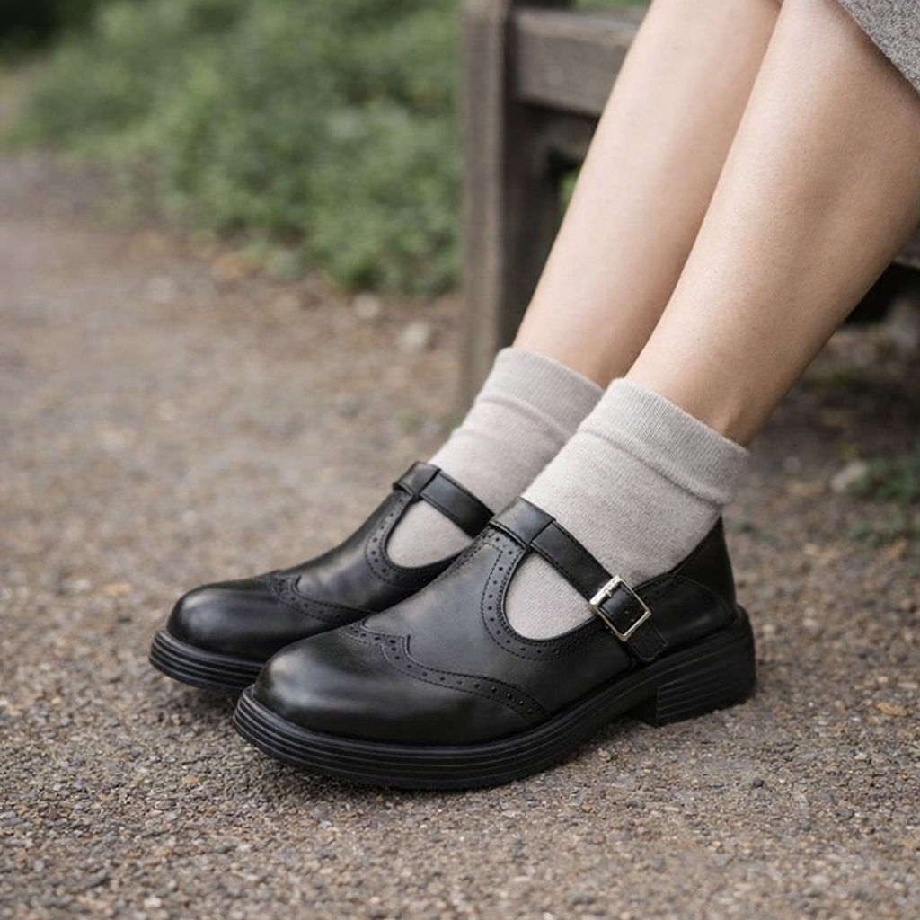 Women's Mary Jane shoes | Comfortable ballerinas | Orthopedic sole, breathable lining