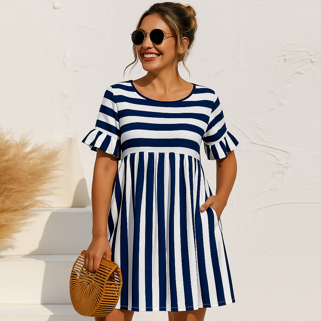 Emilia | Striped summer dress