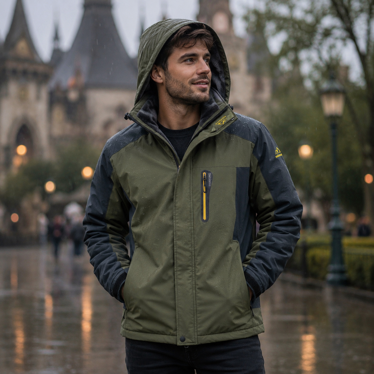 Men's winter shirt | With zipper, cold-resistant | S-5XL