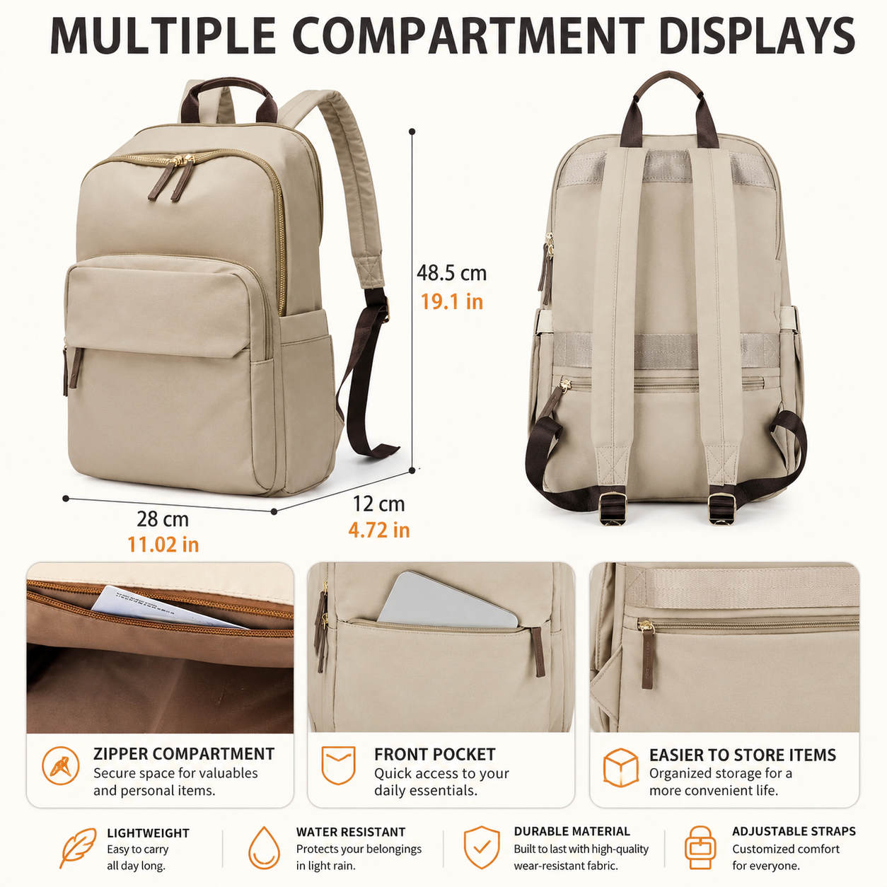 Backpack | Spacious 20-35 liters | For Adventures