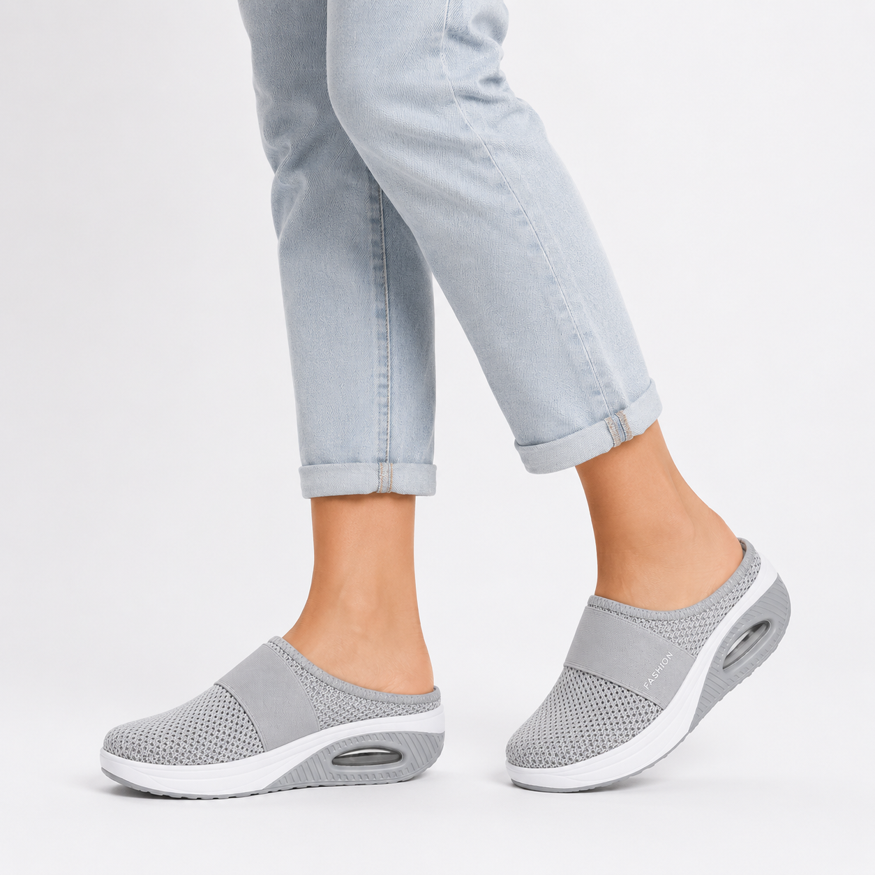 Women's orthopedic sandals with breathable mesh surface and arch support | Open summer sandals