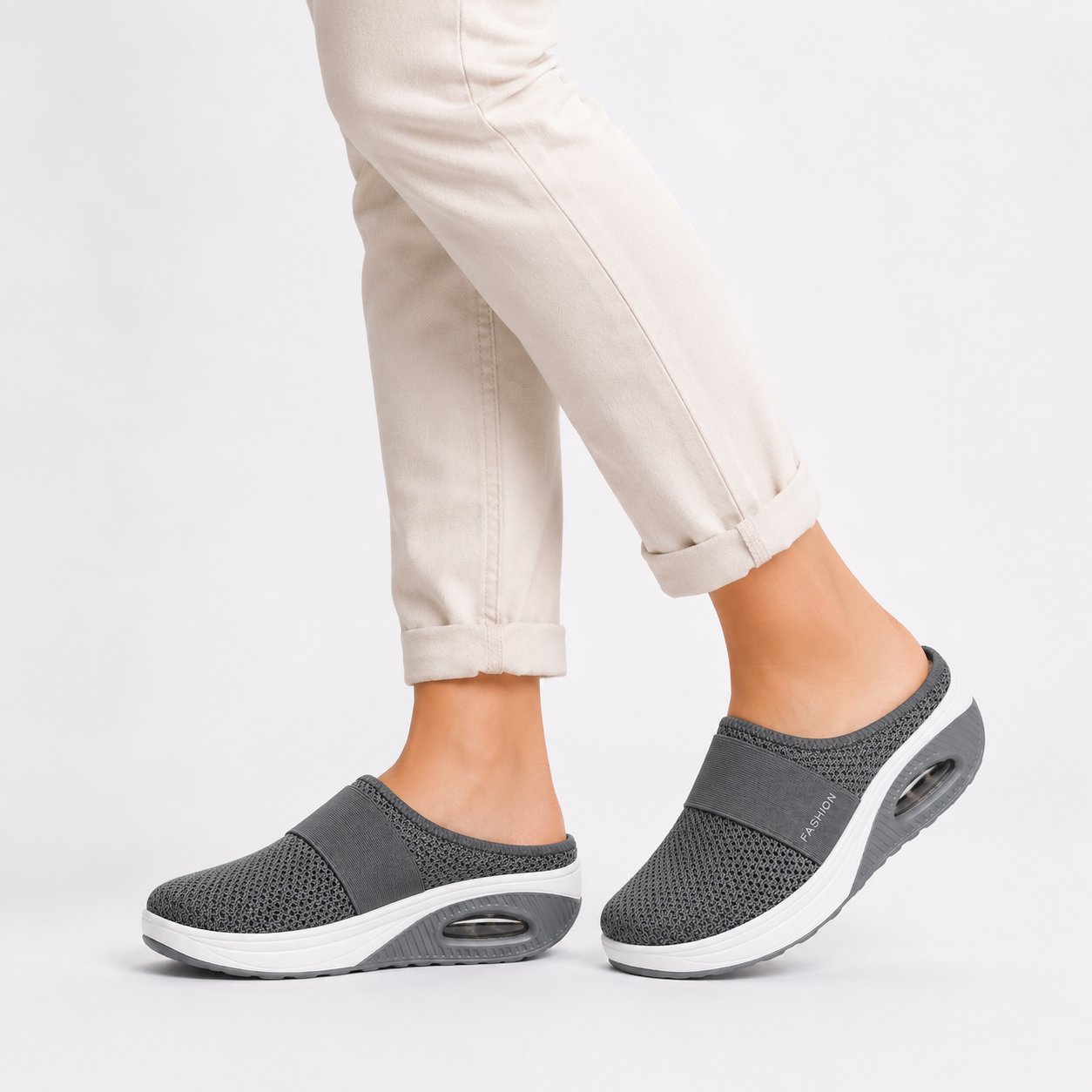 Women's orthopedic sandals with breathable mesh surface and arch support | Open summer sandals